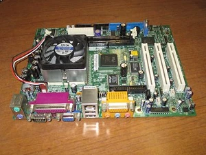 GENUINE!! eMACHINES P35141-1FA9 INTEL 478B/N MOTHERBOARD 128401 LOMITA 010116 - Picture 1 of 2