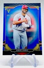 2022 Topps Triple Threads Albert Pujols Sapphire Parallel 08/25 #71 - Cardinals