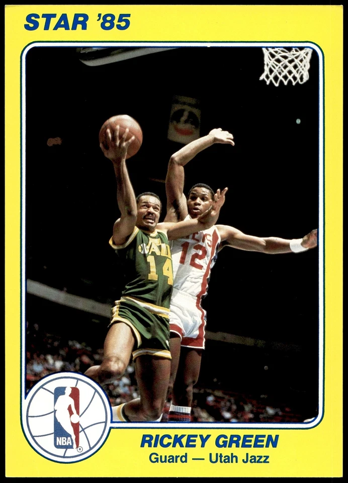 1984-85 Star Court Kings Rickey Green Utah Jazz #11 - Image 1 of 2
