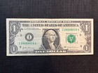 New ListingFancy Serial Number Note $1 6x 6’s See Photos