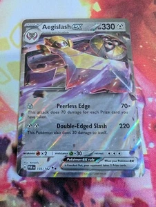 Aegislash ex 135/182 Sv04: Paradox Rift Holo 2023 Pokemon Double Rare Holo - Picture 1 of 2