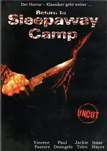 Return to Sleepaway Camp , 100% uncut , DVD , Region free , new and sealed - Picture 1 of 2