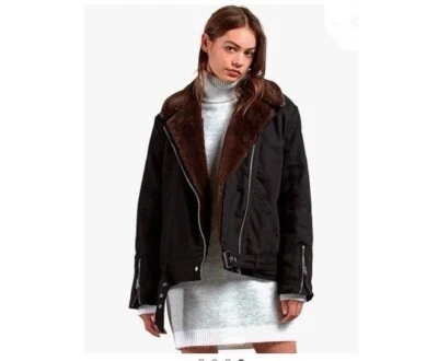 NWT Volcom Perfect Stone Oversized Moto Jacket Size Medium - Image 1 of 4