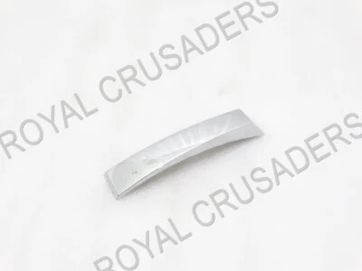 Nuovo Vespa Px Pe Lml Parafango Anteriore Cromato Con Crest #VP528 - Immagine 1 di 3