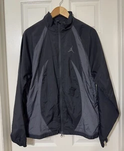 Jordan Men’s Medium Sport Jam Warm Up Jacket Black/Dark Shadow FN5848-010 NEW - Picture 1 of 13