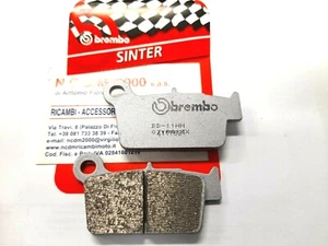 REAR BRAKE PADS BREMBO SINTER 07YA41SX SUZUKI DR-Z SM 400 2004 > 2006 - Picture 1 of 1