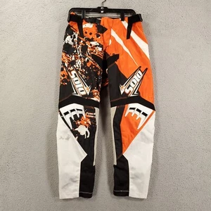 Solo MX Gear Motorcycle Pants Adult 30 Mashall Racing Motocross Orange White - Picture 1 of 16