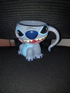 The Disney Store Stitch Figural Shaped Mug Tasse 3D Ohr Henkel Lilo Blau  - Bild 1 von 5