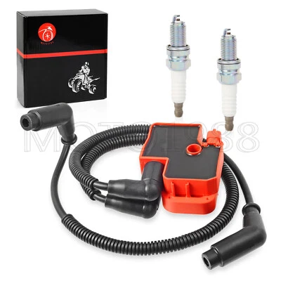 Ignition Coil Spark Plug & Wire Cap For Can Am Renegade 500 570 650 800/R 1000/R - Image 1 of 4