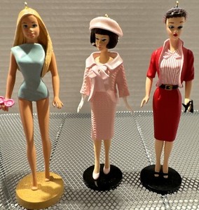Hallmark Keepsake - Barbie Ornament Collector Series 2001,2003,2005. Lot Of 3