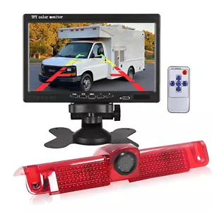 7" LCD Rear View Monitor+ Backup Camera for Chevrolet Express Van/GMC Savana Van - Picture 1 of 15