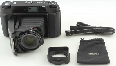 Cámara fotográfica profesional negra Hood [casi como nueva] Fuji Fuji Fujifilm GF670 de Japón Foto 1 de 4