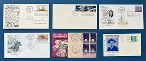 29 First Day of Issue Stamped Envelopes 1960's with Boy Scouts, Events, etc. - Picture 1 of 3