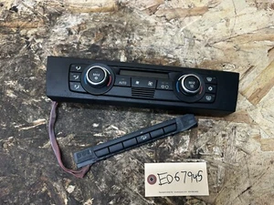 BMW 06-10 E90 E92 PRE LCI AV HEATER CLIMATE CONTROL W HILL DECENT OEM 9199261 - Picture 1 of 6