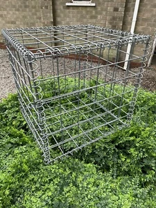 Gabion Basket/Cages Retaining Stone Garden Wall 50 x 50 x 50cm (Helicoils) 4mm - Picture 1 of 5