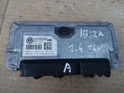 Centralina Seat Ibiza 1.4 16v 2008 03C906024BK - Immagine 1 di 2