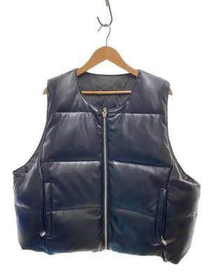 Chaleco de plumón MLVINCE L POLIÉSTER Negro SÓLIDO Usado Foto 1 de 4