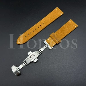 Correa de reloj de gamuza 18 19 20 21 22 mm liberación rápida se adapta a Movado YL EE. UU. - Imagen 1 de 20