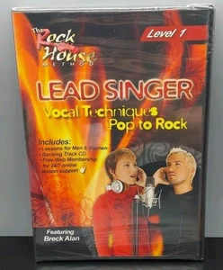 Breck Alan Lead Singer Vocal Techniques From Pop to Rock DVD Level 1 - Picture 1 of 2