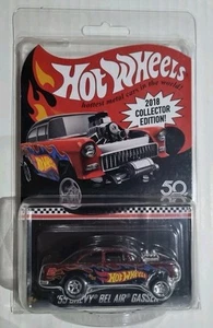 Hot Wheels 2018 Collector Edition US K-Mart Mail In 55 Chevy Bel Air Gasser RLC - Picture 1 of 3
