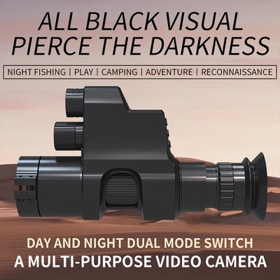 IR 850nm/940nm Nachtsichtgerät Jagd Nachtsicht Monokular Kamera Cross Cursor-E - Bild 1 von 4