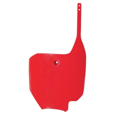 Placa de número frontal de plástico UFO - roja - HO03624-070 Foto 1 de 2