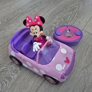 Jada Toys, Minnie Mouse Roadster Remote Control Car Works - Picture 1 of 2