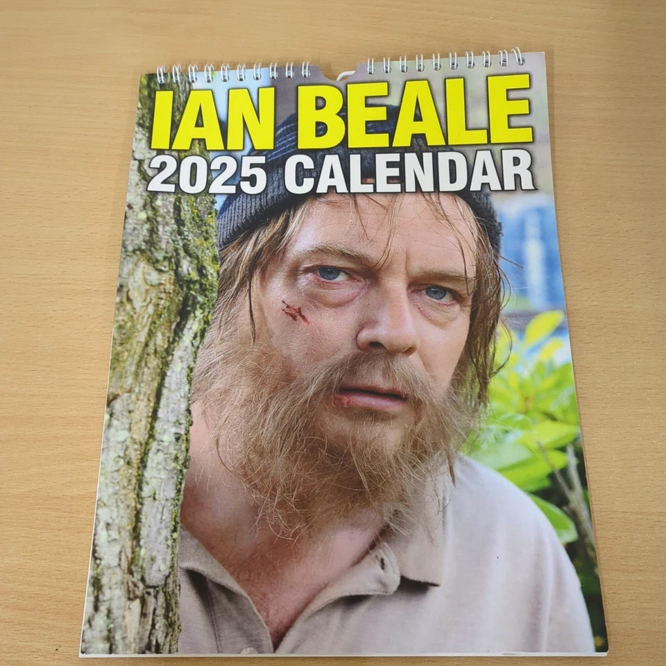 THE CALENDAR KING Ian Beale - 2025 Wall Calendar (Full Colour, A4 Size)