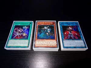 Yugioh Complete Maliss Deck! March Hare P White Rabbit Underground Backup Bystia - Picture 1 of 3