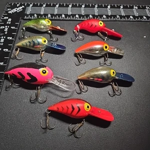 Unbranded Wiggle Wart / Wiggler / Fat Fish "Style" Lures. - Picture 1 of 4