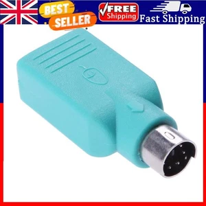 Male for PS2 to USB Female Adapter Converter Keyboard Mouse Mice Connector . - Picture 1 of 3