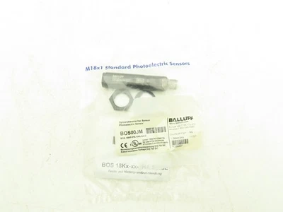 Balluff BOS 18KF-PA-1HA-S4-C Photoelectric Diffuse Sensor 10-30VDC 18mm x 96mm - Image 1 of 4