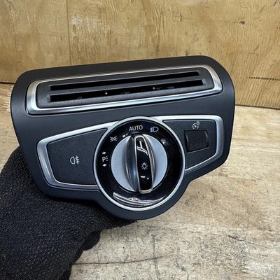 15-20 Mercedes W205 C300 GLC300 Dash Headlight Switch Control Module Assy Foto 1 de 4