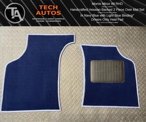 Over Mat Set Handmade to Order Tufted Deep Pile Austin A30 - Picture 1 of 12