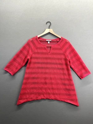 Dana Buchman женщин розовый футболка декольте длинным рукавом размер средний - Изображение 1 из 4