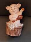 Danbury Mint Piggies Collection collectable Ornament washing in the tub 