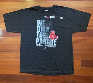 Boston Red Sox 2013 Serie Mundial "We Own The Parade" XL Camiseta AlStyle - Nueva - Imagen 1 de 5