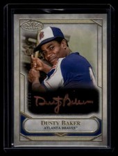 2021 Topps Tier One Talent Autographs Bronze Ink t1tadba Dusty Baker Auto 5/25