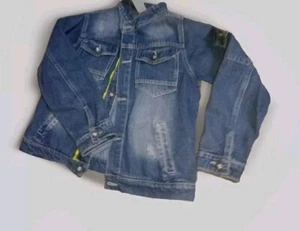 Unisex Denim Jacket. Blue Denim Jacket - Picture 1 of 5