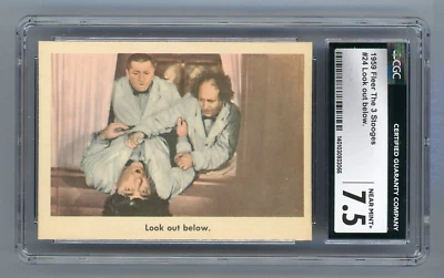 1959 The Three Stooges #24 Look Out Below CGC 7.5 NEAR MINT+ #933066 - Image 1 of 2