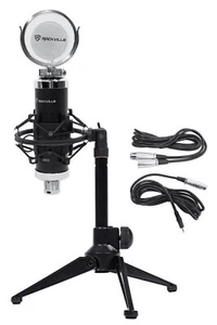 Rockville RCM03 PC Gaming Twitch Microphone Streaming Recording Game Mic+Tripod - Picture 1 of 11