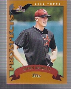 2002 Topps Traded Baseball #T175 James Barrett RC