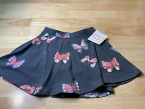 New Jumping Beans Girl’s Skater Scooter Gray with Butterflies in Pinks,Purples* - Picture 1 of 3