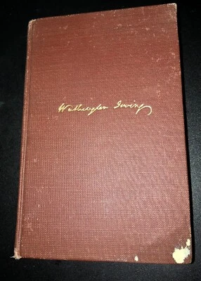 ANTIQUE THE ALHAMBRA Volume 1 1907 by WASHINGTON IRVING Pocket Edition - Image 1 of 4