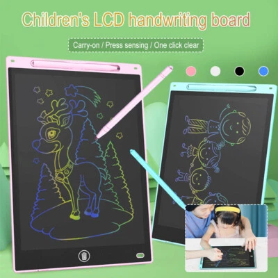 10" 12" elektronisches digitales LCD Schreibtablett Zeichenbrett Grafik Kinder Geschenk - Bild 1 von 4