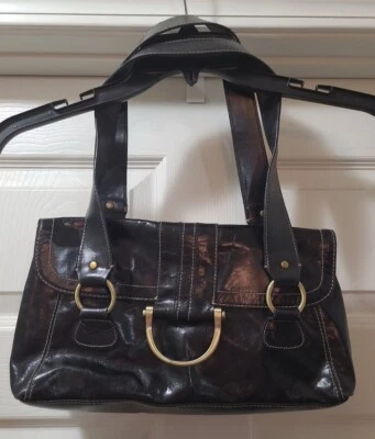 APT. 9 BOLSO CARTERA CUERO NEGRO - Cartera - Bolso de mano 👜  Foto 1 de 4