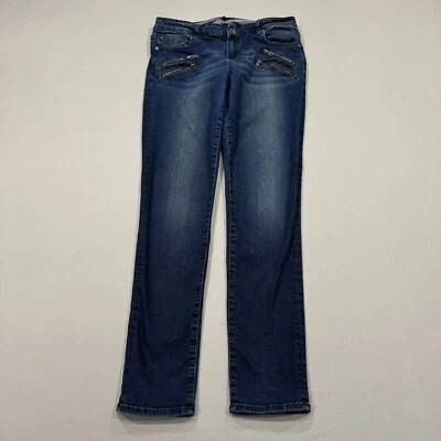 KUT from the Kloth Jeans Womens 8 Blue Diana Skinny Stretch Dark Wash Denim City - Image 1 of 4