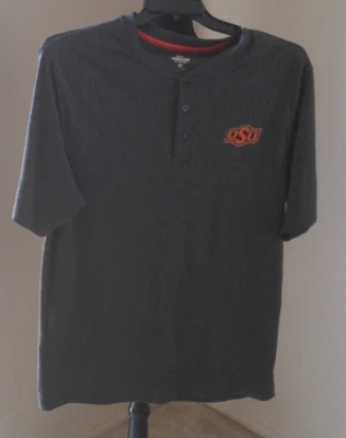 COLOSSEUM OWN THE STANDS BRAND MENS OSU 3 BUTTON SHIRT - Image 1 of 4