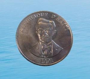 HAITI 50 CENTIMES 1991 CHARLEMAGNE PERALTE UNC KM 153 #7737# - Picture 1 of 2