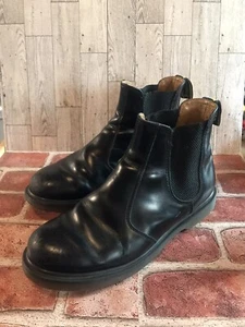 Dr Martens 2976 Men’s 9 Women’s 10 Slip-on Ankle High Air Wair Leather Boot - Picture 1 of 7